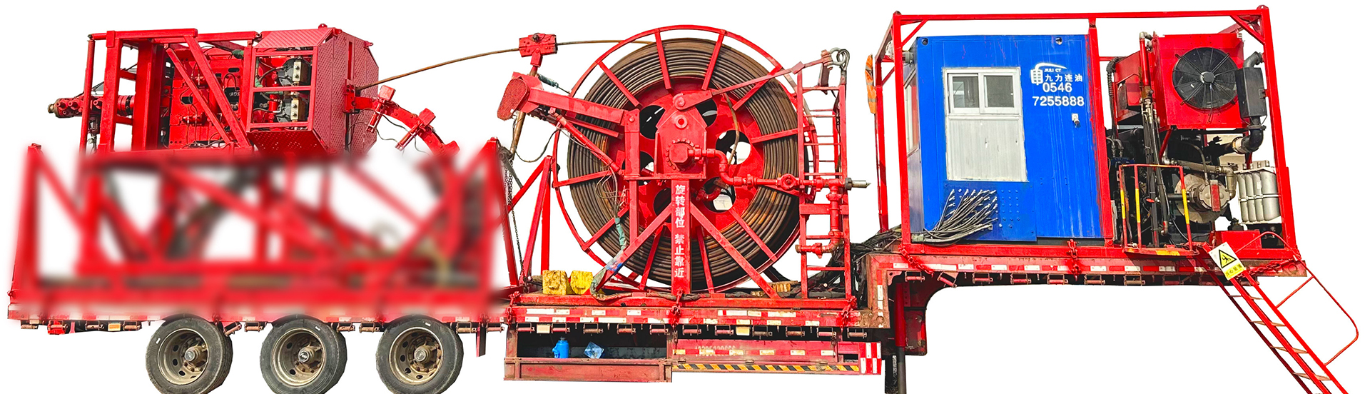 Continuous oil pipe equipment - complete set of lifting free continuous oil pipe equipment