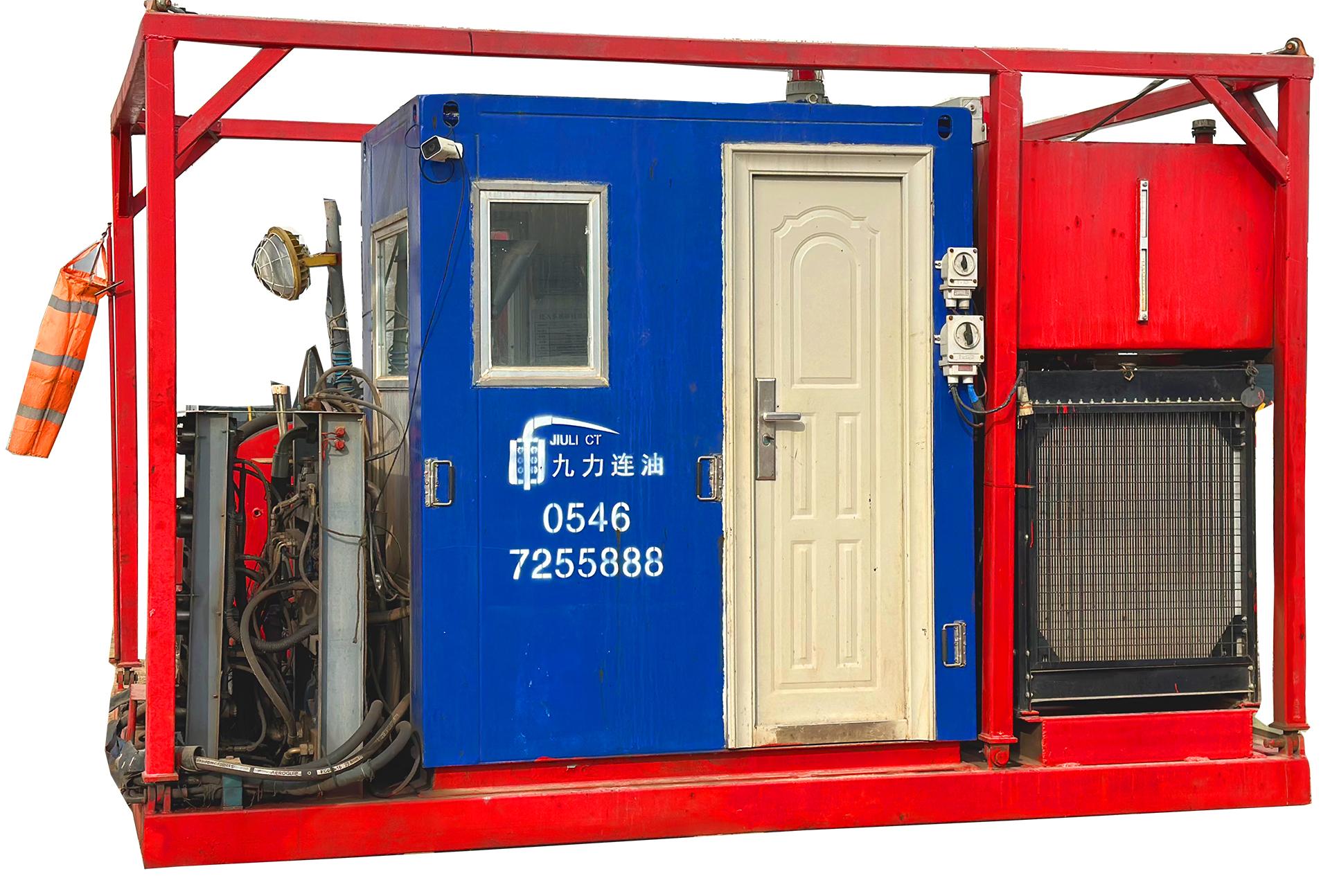 Continuous oil pipe equipment - power control station