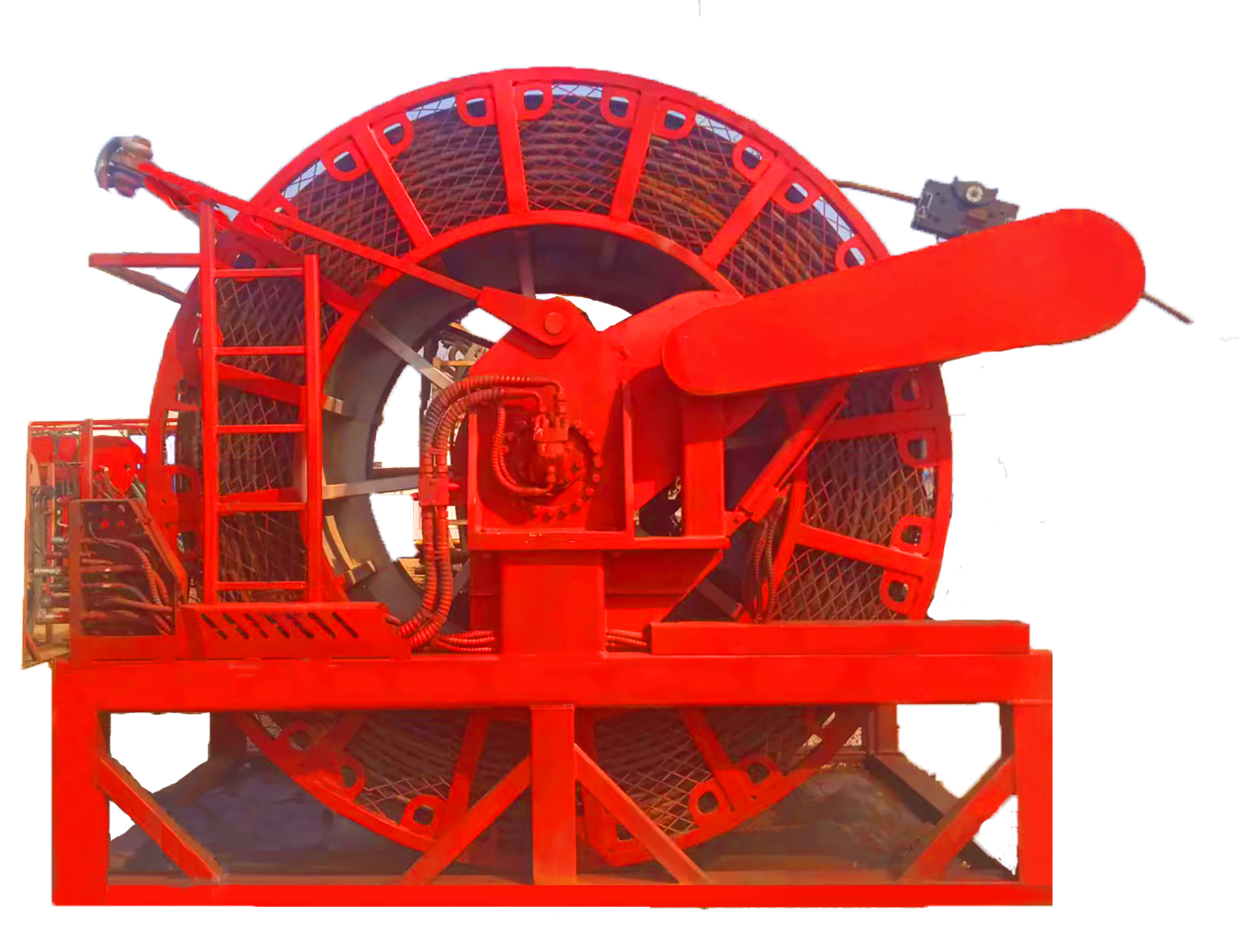 Continuous oil pipe equipment - drum