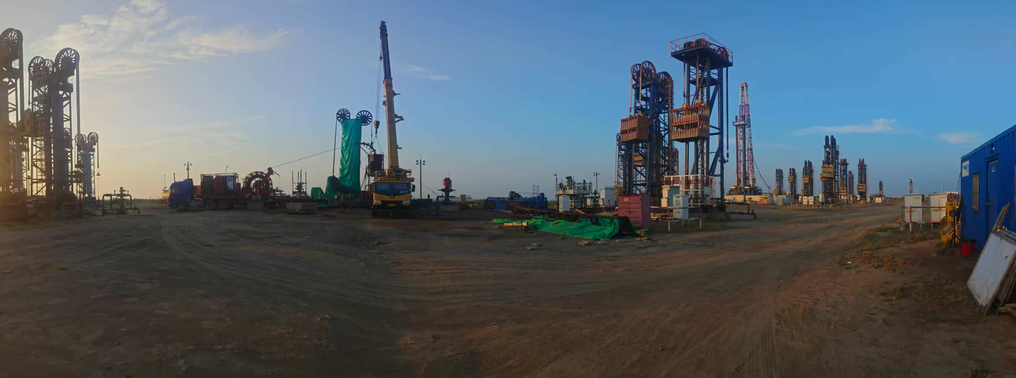 冀东油田重点井NP43-X4810施工圆满完成